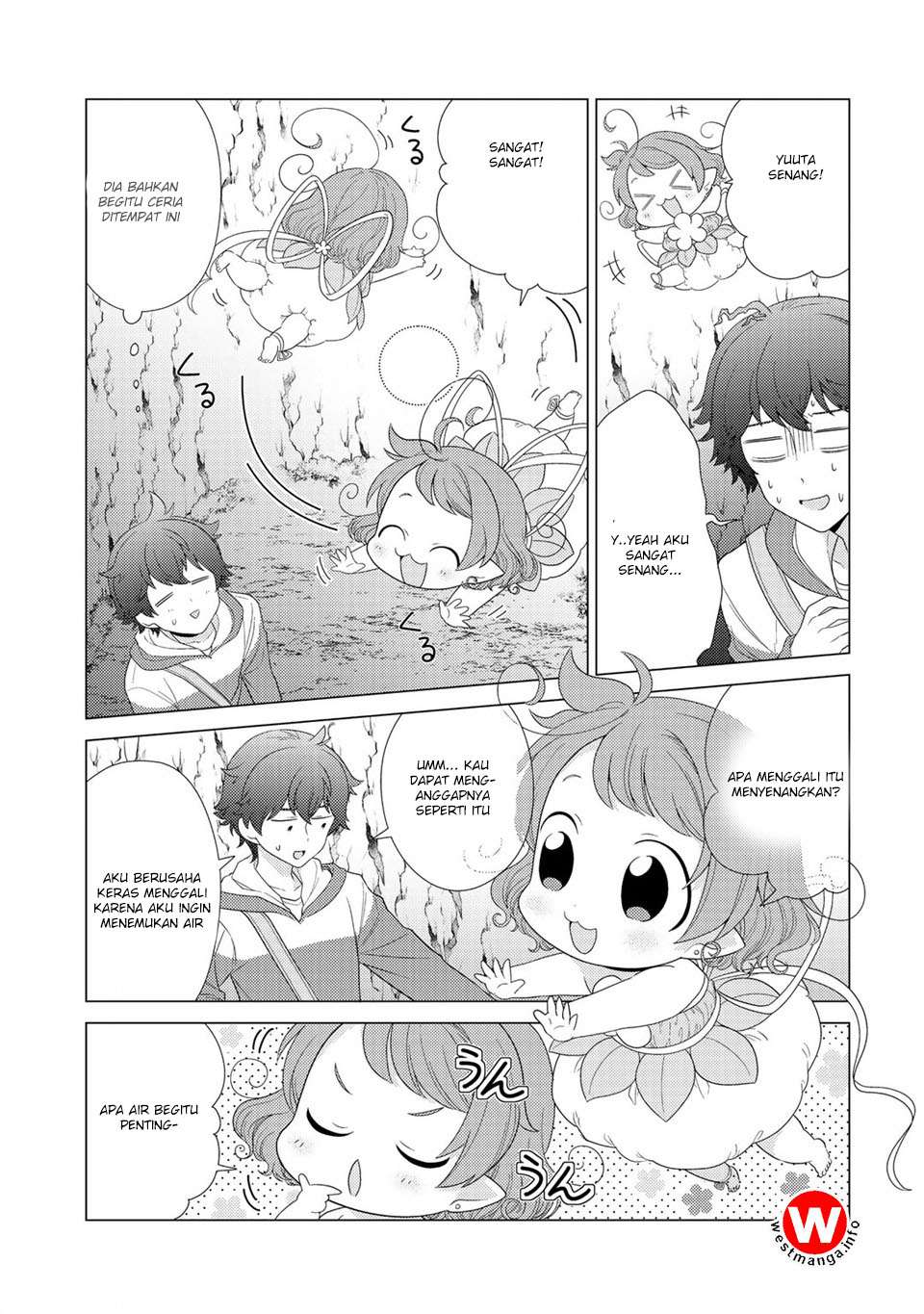 Seirei-tachi no Rakuen to Risou no Isekai Seikatsu Chapter 4 Gambar 24