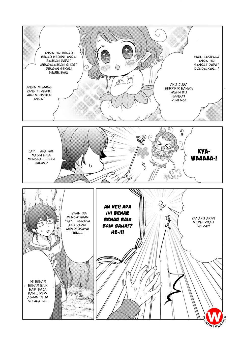 Seirei-tachi no Rakuen to Risou no Isekai Seikatsu Chapter 4 Gambar 26