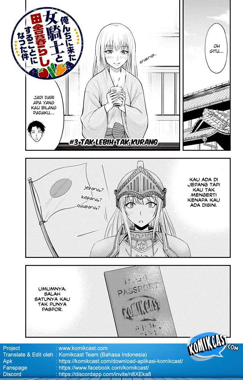 Orenchi ni Kita Onna Kishi to: Inakagurashi suru Koto ni Natta Ken Chapter 3 Gambar 5