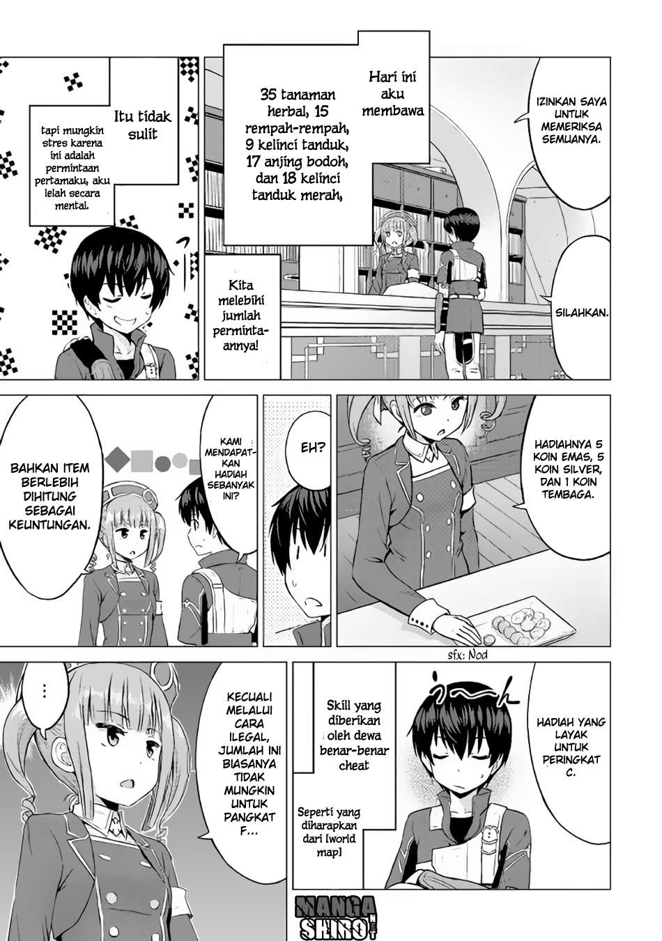Saikyou no Shokugyou wa Yuusha demo Kenja demo naku Kanteishi (Kari) rashii desu yo? Chapter 10 Gambar 17