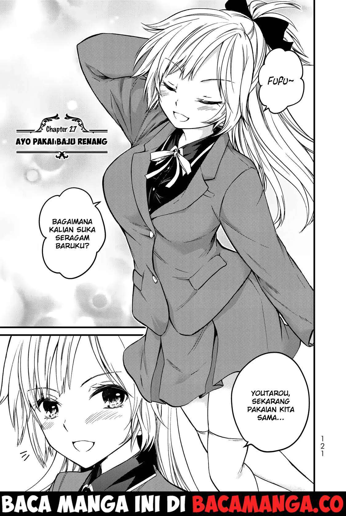 Baca Komik Ojousama no Shimobe Chapter 27 Gambar 1