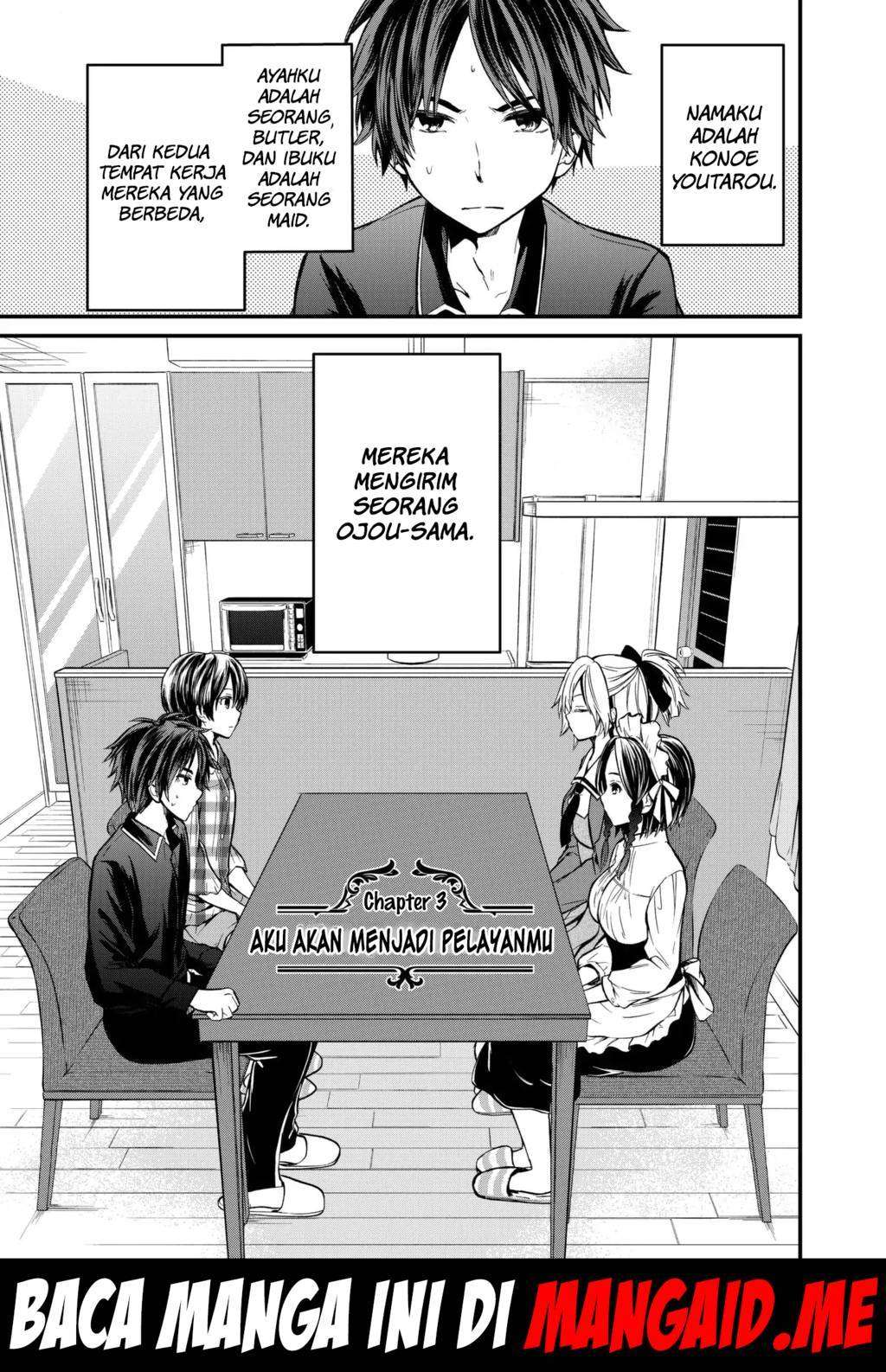 Baca Manga Ojousama no Shimobe Chapter 3 Gambar 2