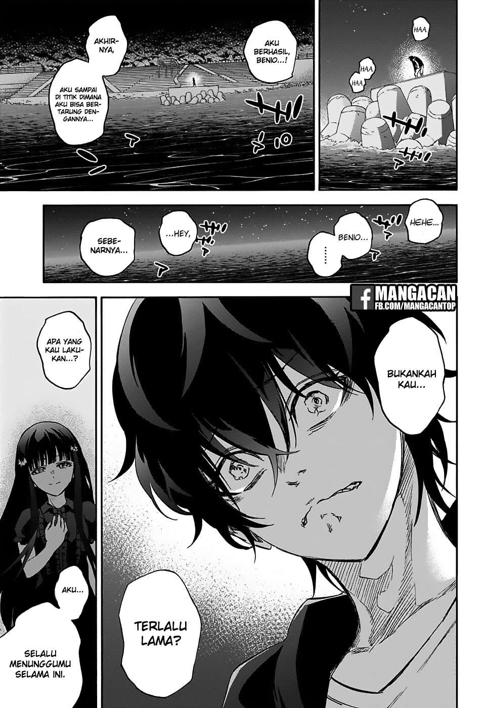 Sousei no Onmyouji Chapter 50 Gambar 38