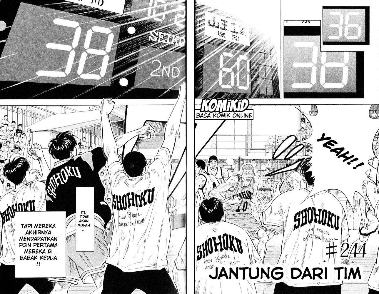 Slam Dunk Chapter 244 Gambar 3
