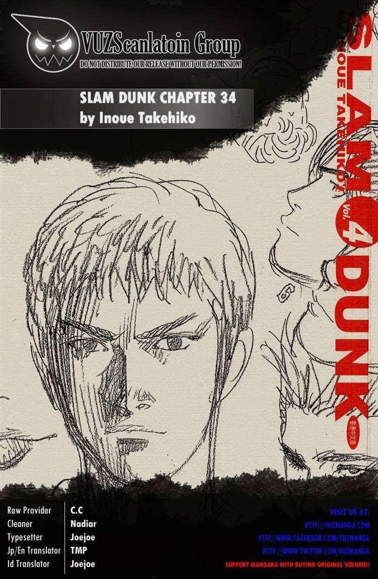Slam Dunk Chapter 34 Gambar 20