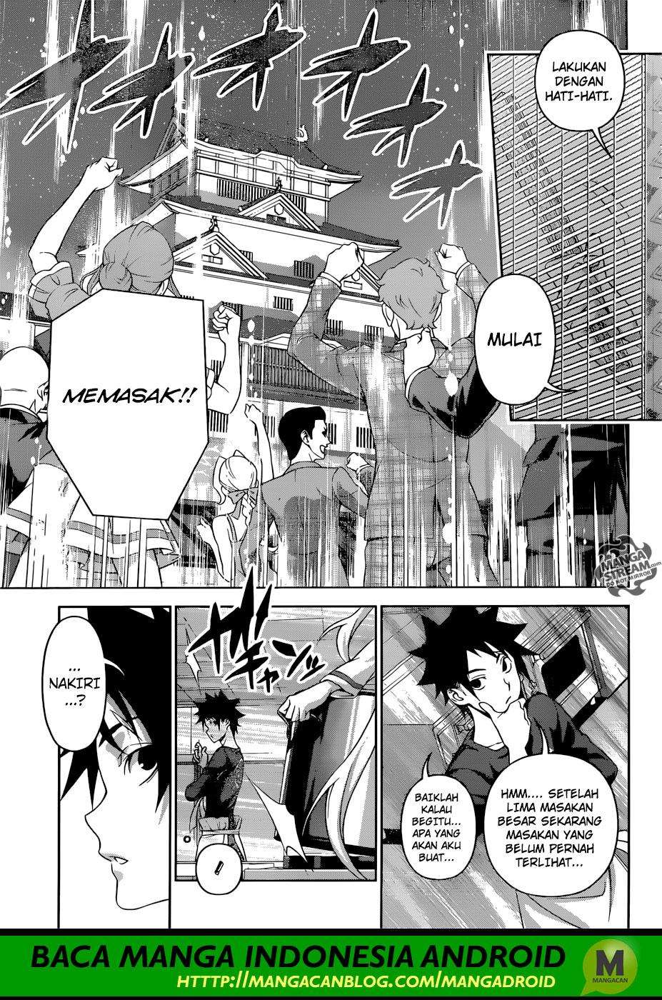 Shokugeki no Souma Chapter 313 Gambar 14