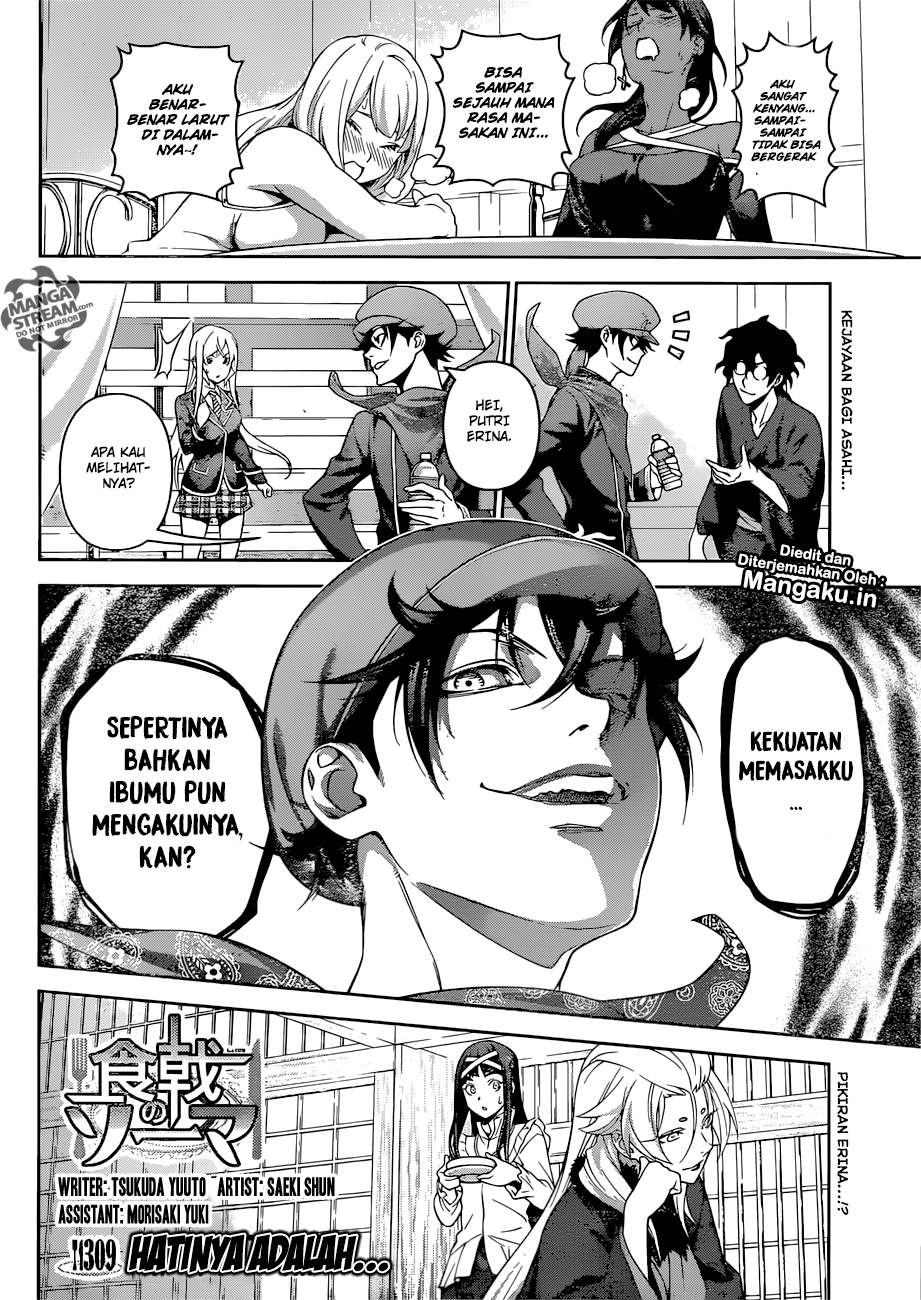 Shokugeki no Souma Chapter 309 Gambar 3