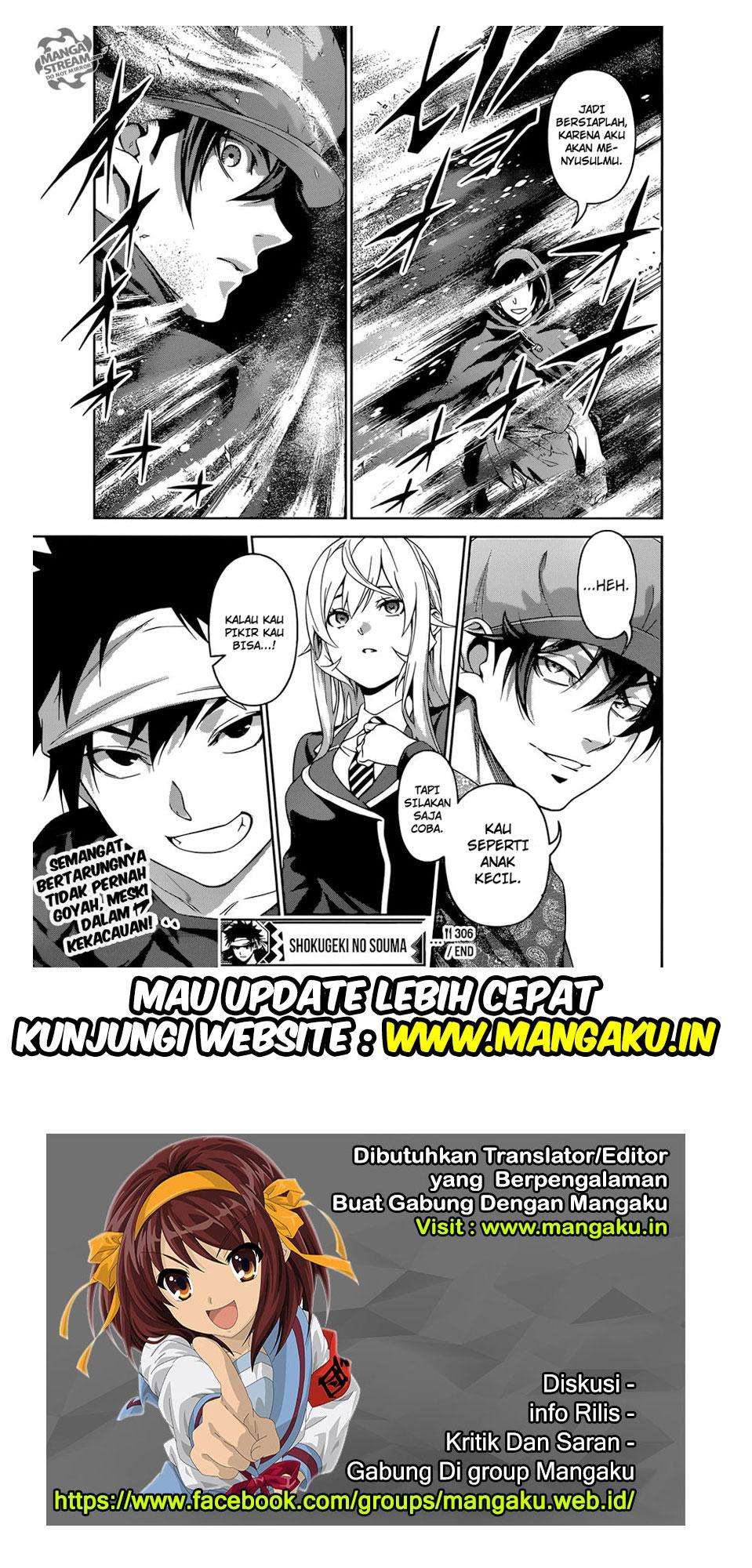 Shokugeki no Souma Chapter 306 Gambar 21
