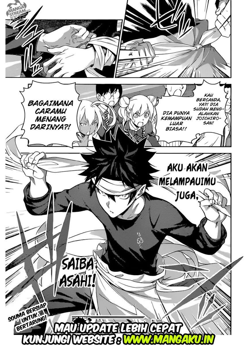 Shokugeki no Souma Chapter 305 Gambar 19