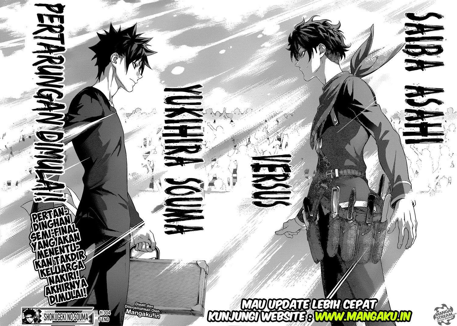 Shokugeki no Souma Chapter 304 Gambar 19
