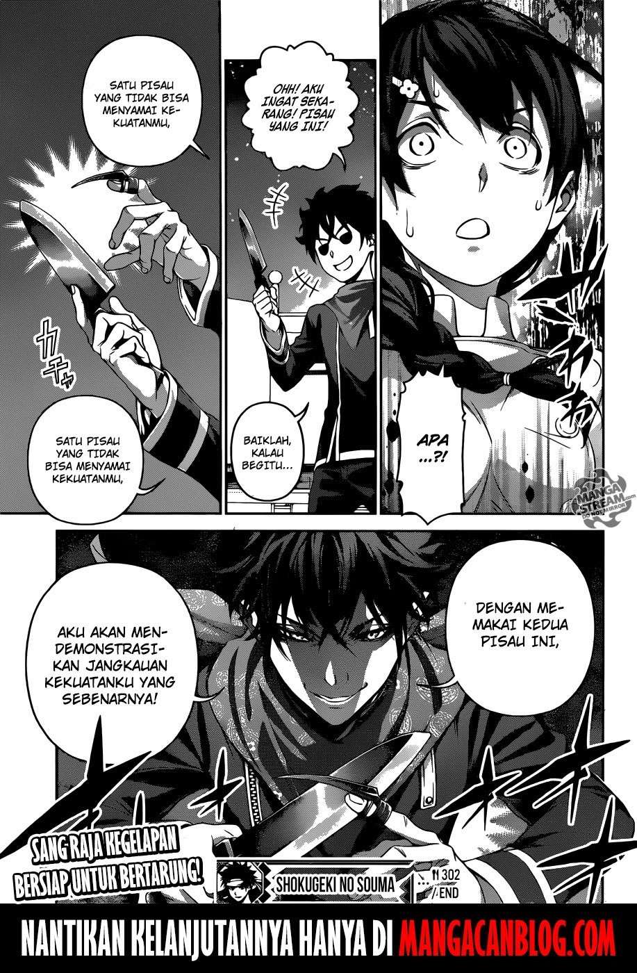 Shokugeki no Souma Chapter 302 Gambar 19