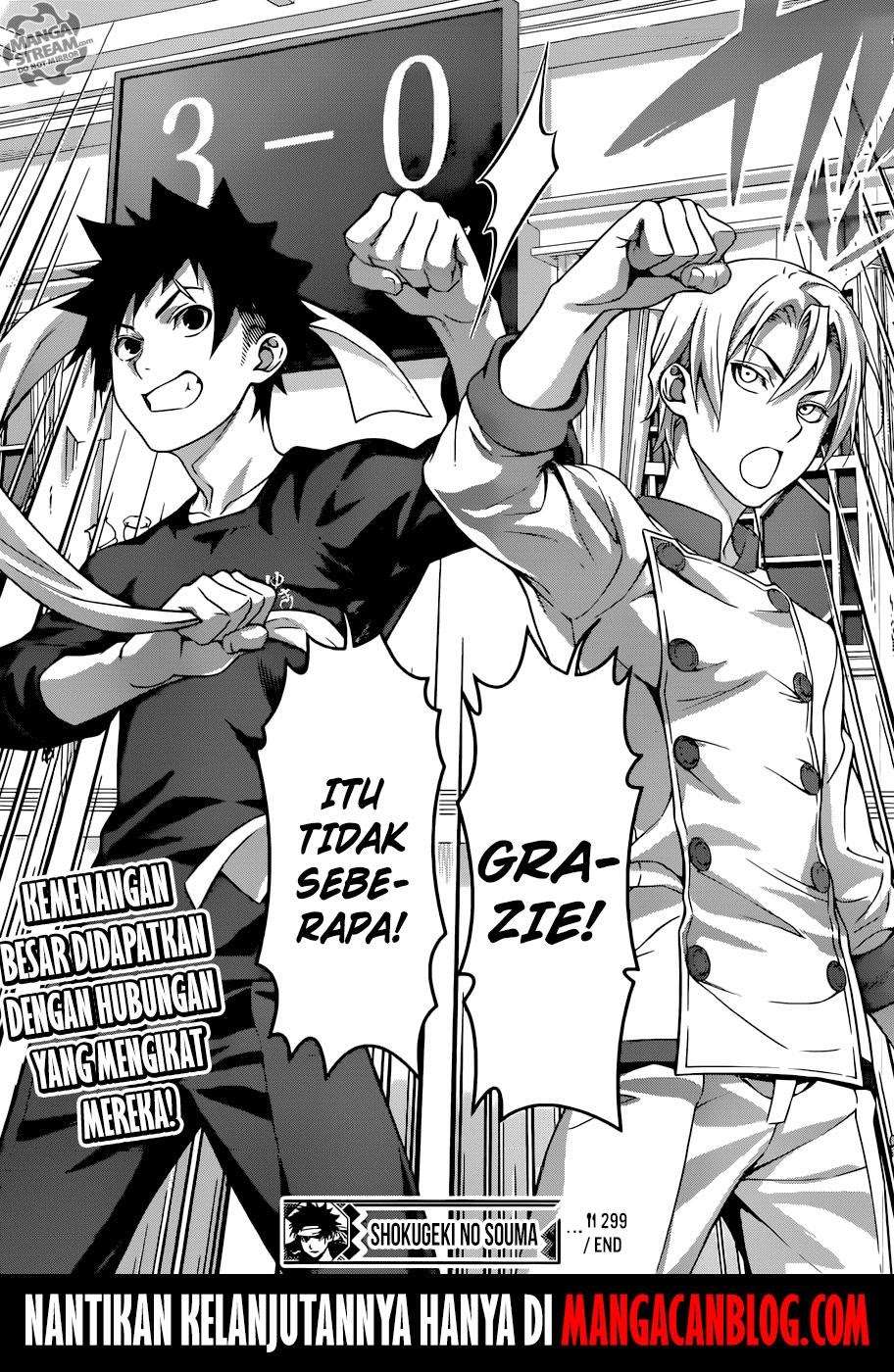 Shokugeki no Souma Chapter 299 Gambar 18
