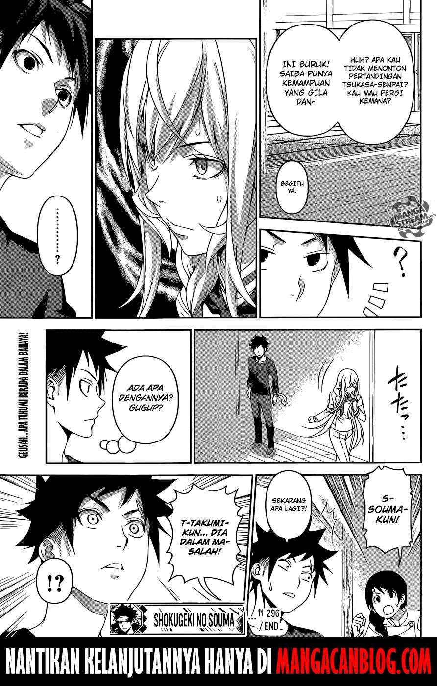Shokugeki no Souma Chapter 296 Gambar 20