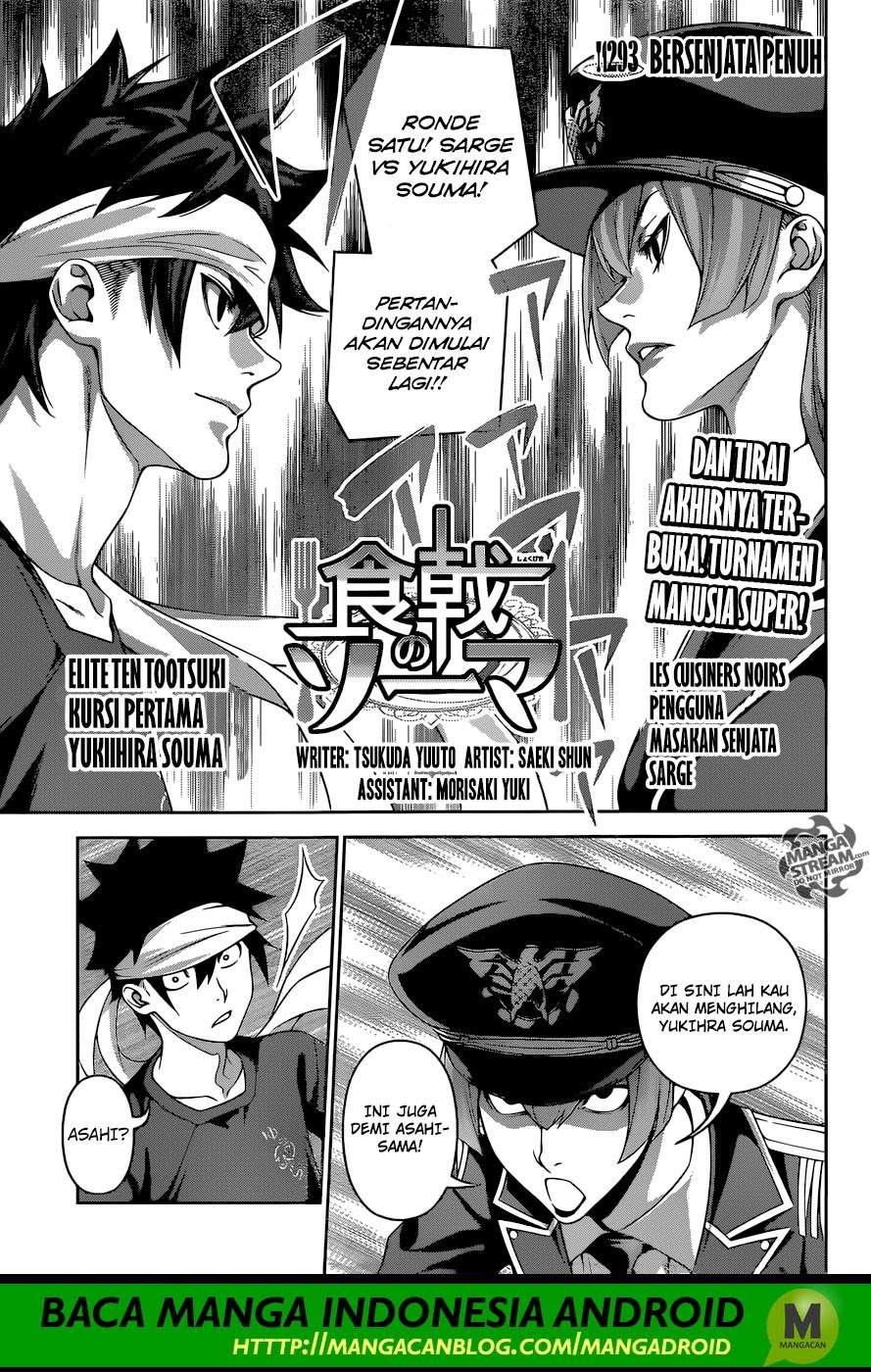 Baca Komik Shokugeki no Souma Chapter 293 Gambar 1