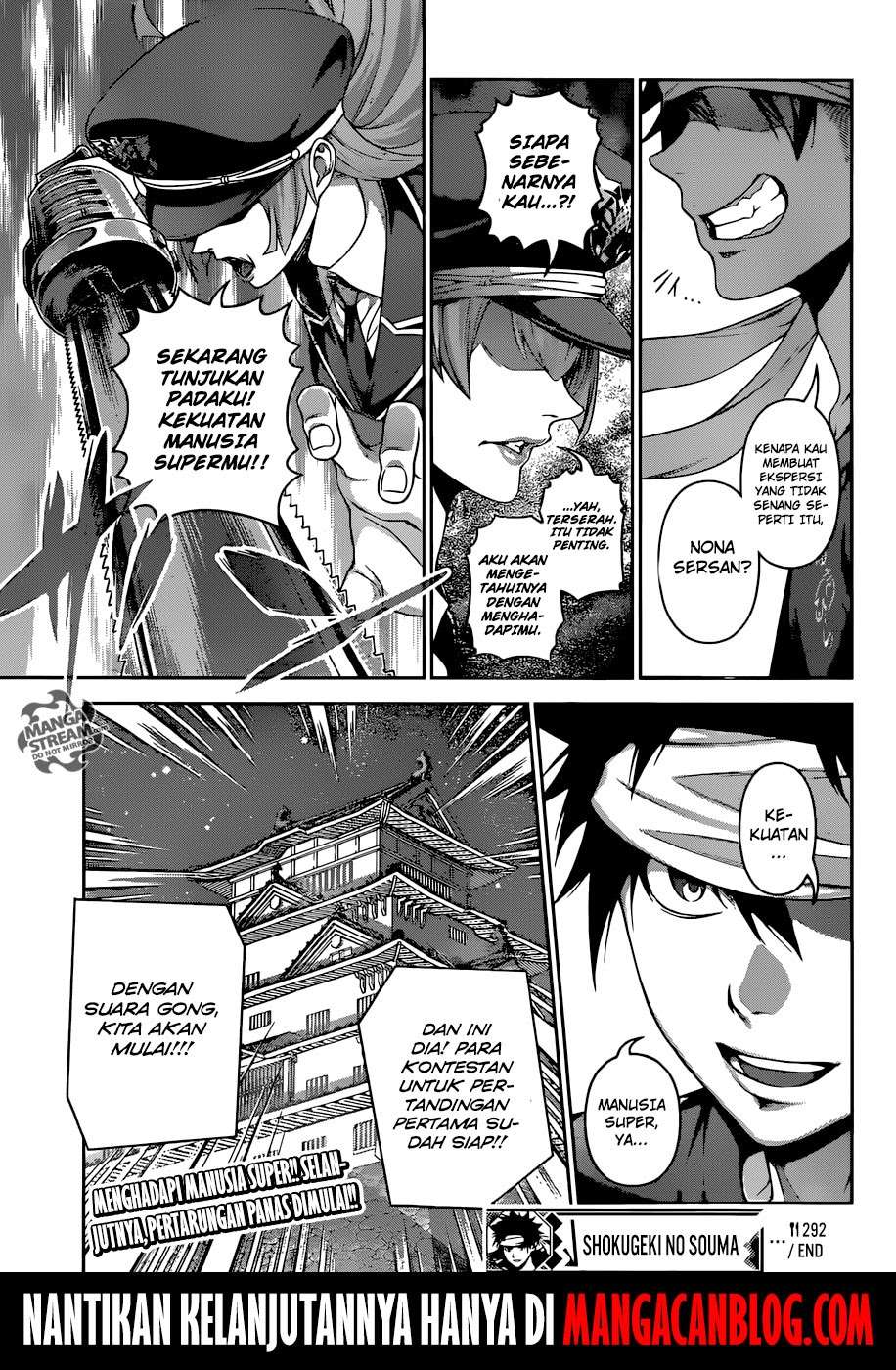Shokugeki no Souma Chapter 292 Gambar 19