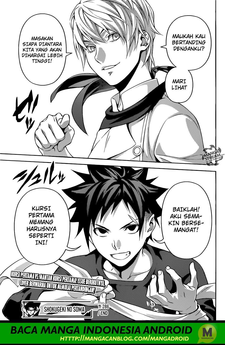 Shokugeki no Souma Chapter 286 Gambar 20