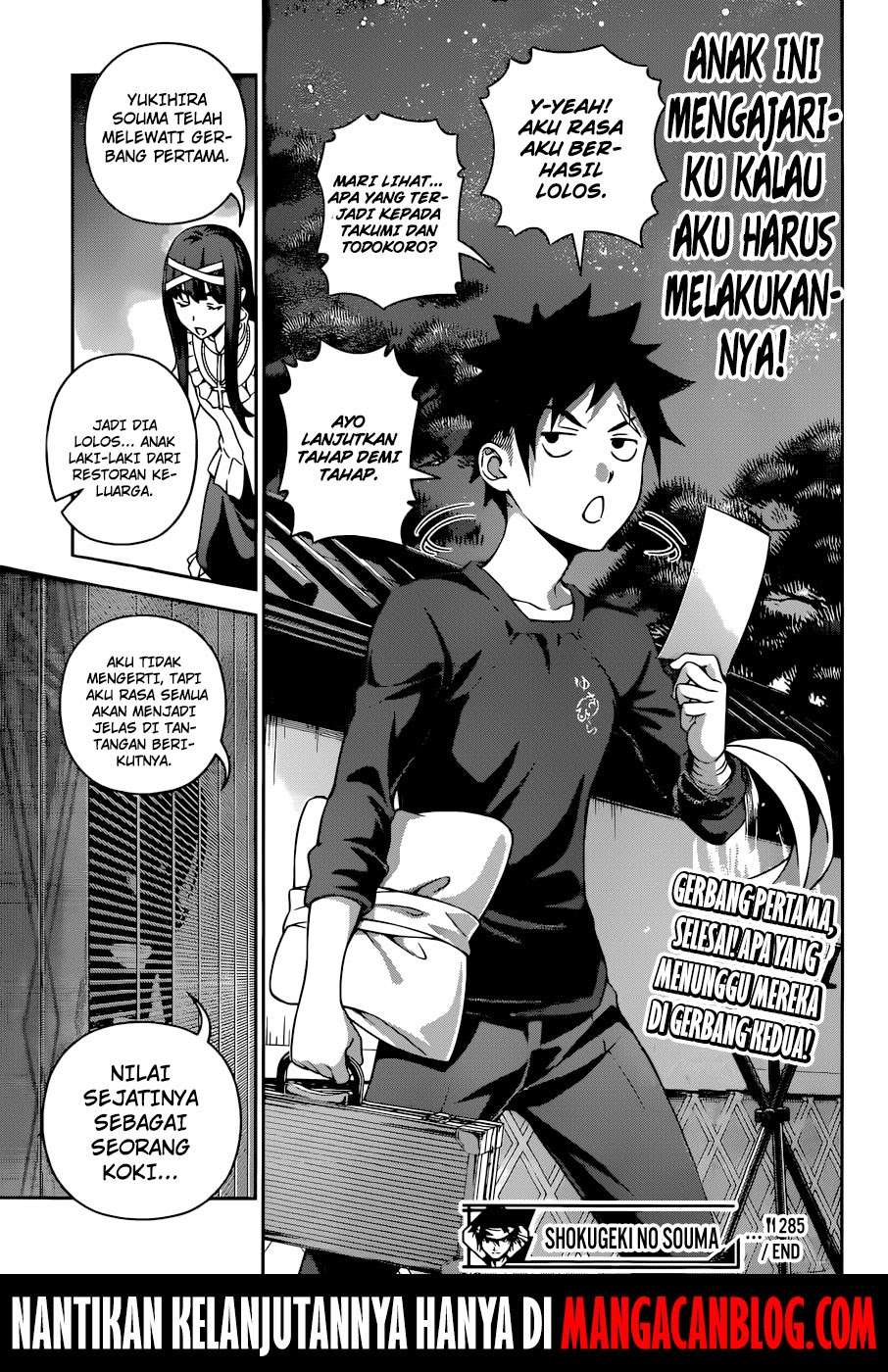 Shokugeki no Souma Chapter 285 Gambar 22