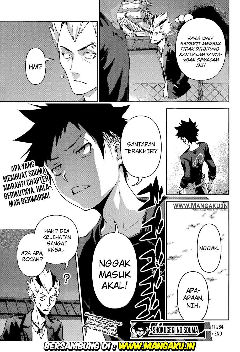 Shokugeki no Souma Chapter 284 Gambar 20
