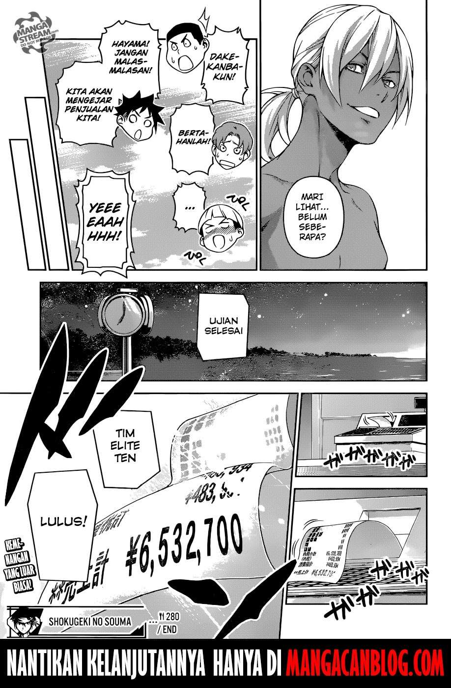 Shokugeki no Souma Chapter 280 Gambar 19