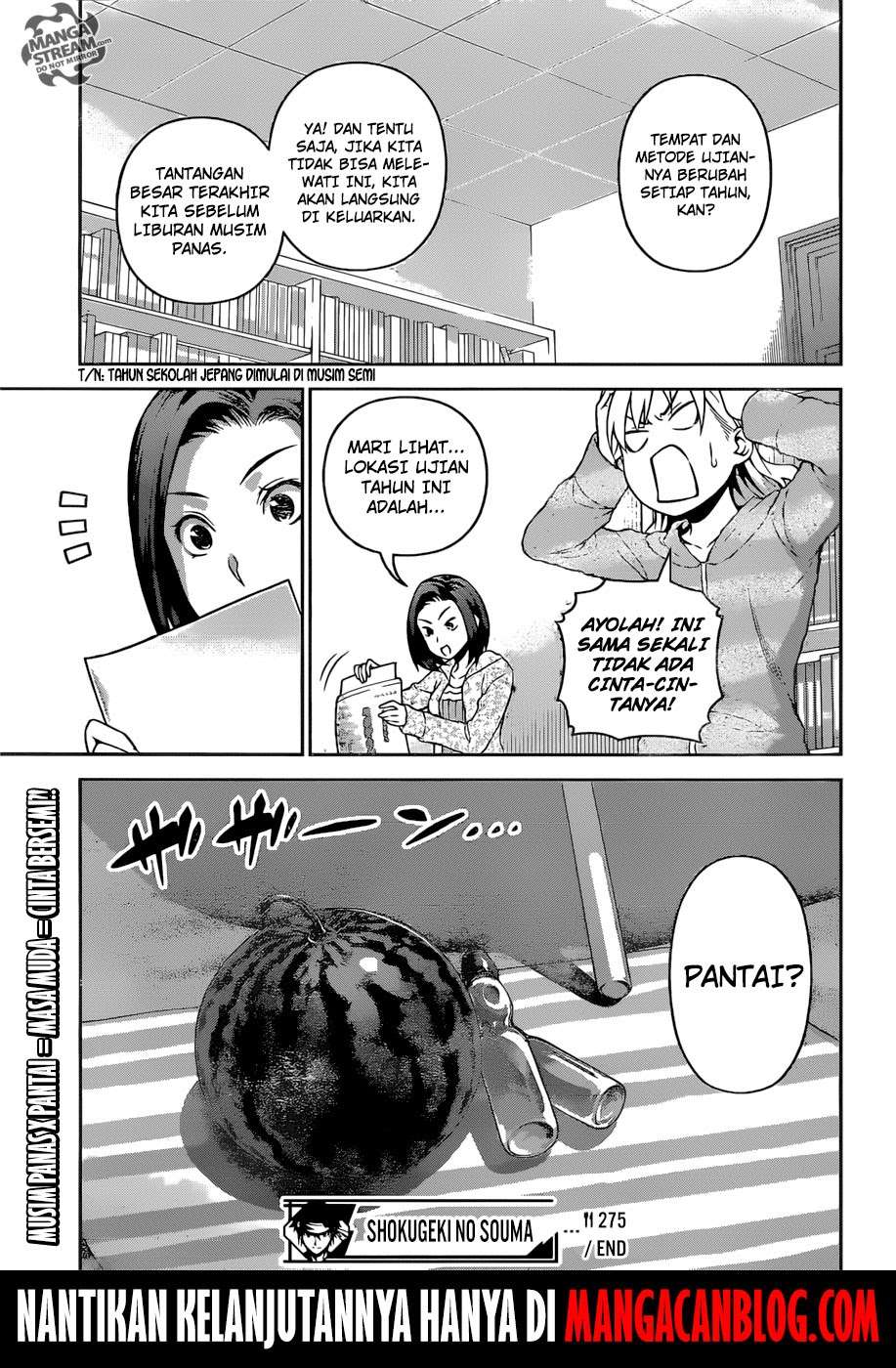 Shokugeki no Souma Chapter 276 Gambar 20