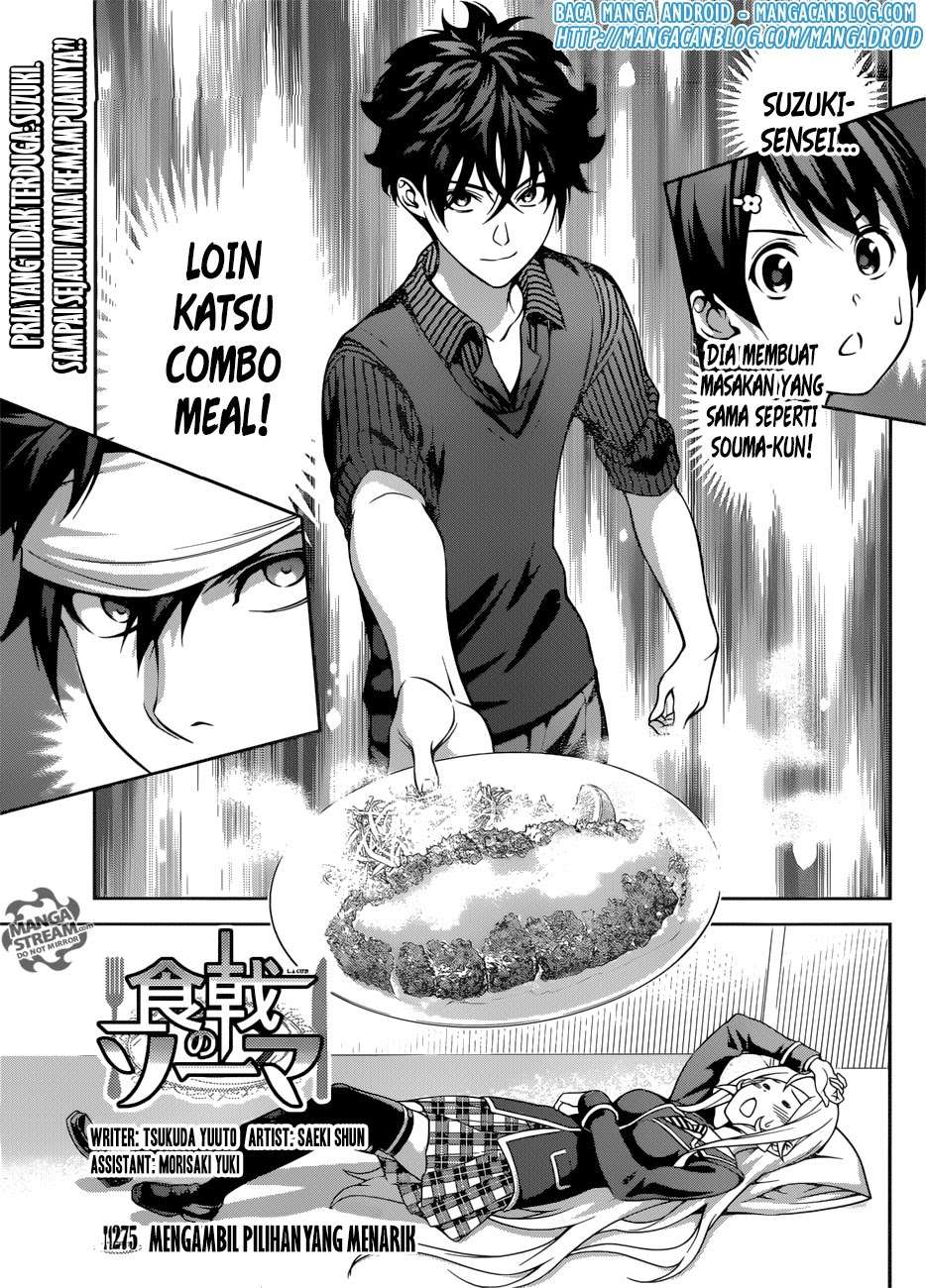 Baca Komik Shokugeki no Souma Chapter 275 Gambar 1