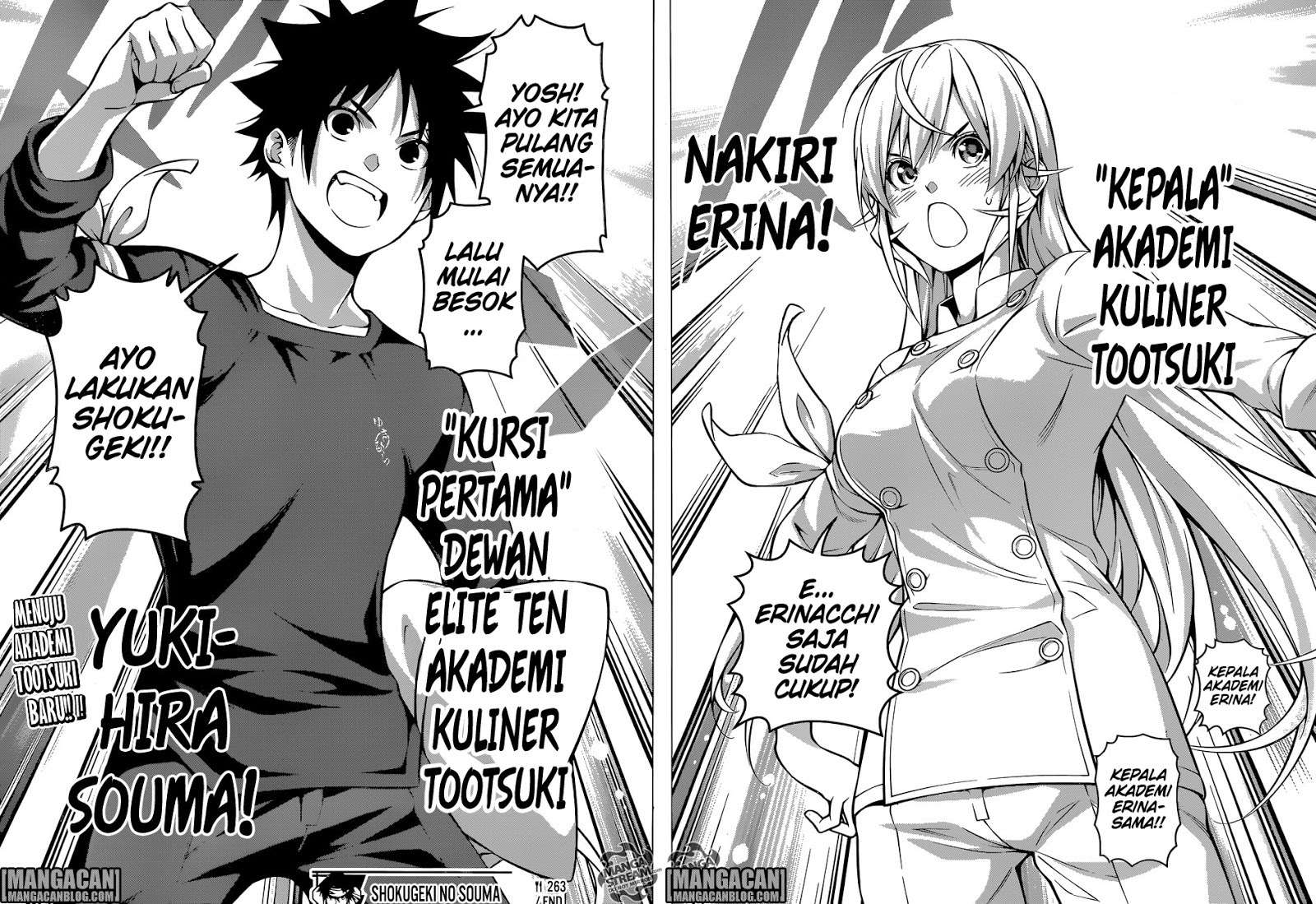 Shokugeki no Souma Chapter 263 Gambar 20