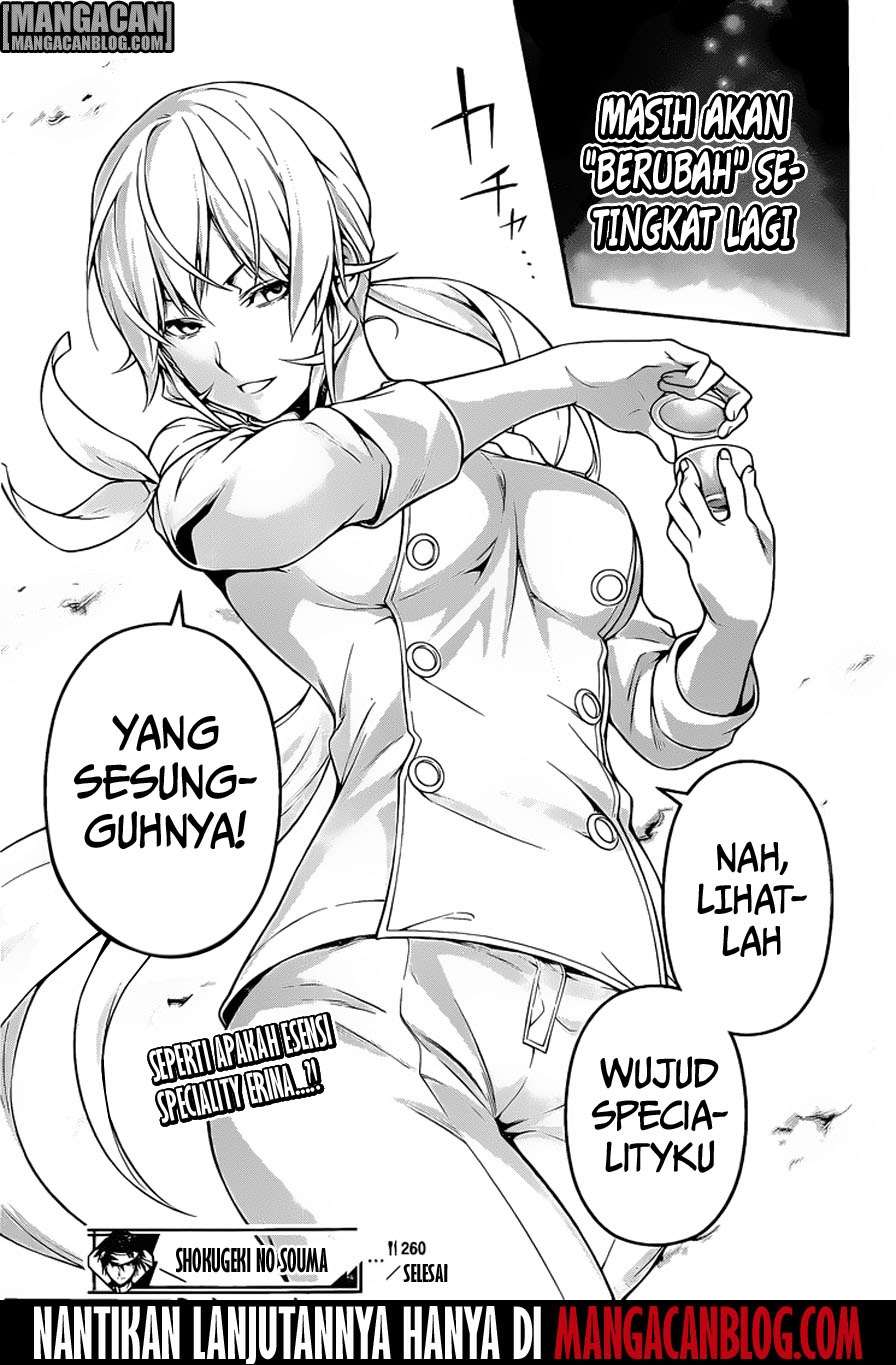 Shokugeki no Souma Chapter 260 Gambar 19