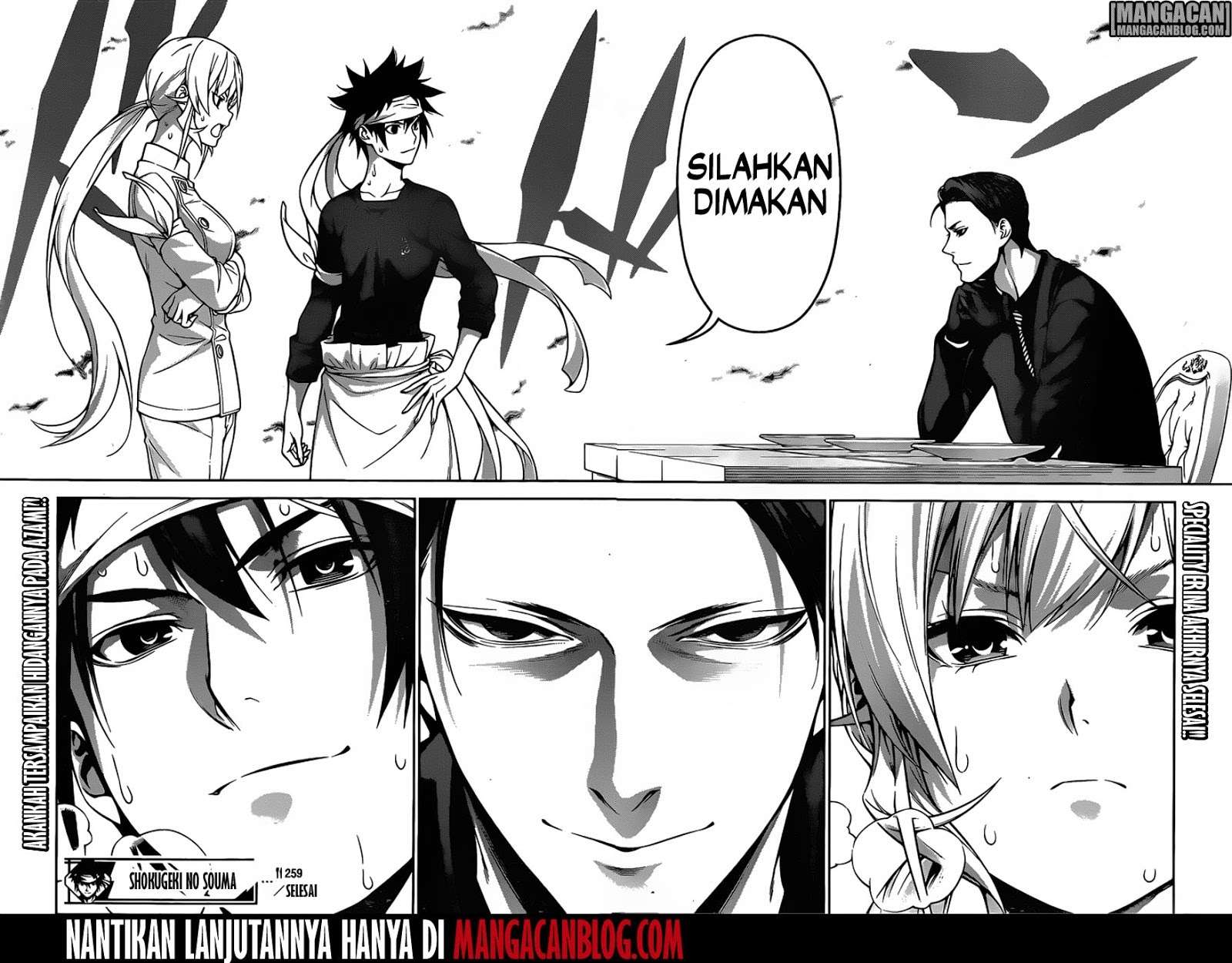 Shokugeki no Souma Chapter 259 Gambar 19