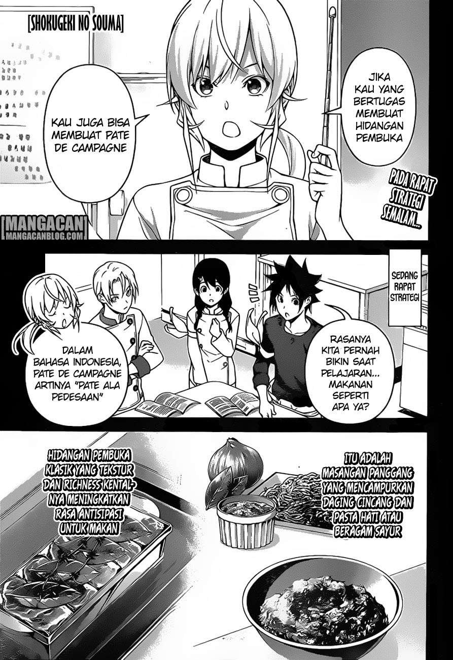 Baca Komik Shokugeki no Souma Chapter 258 Gambar 1
