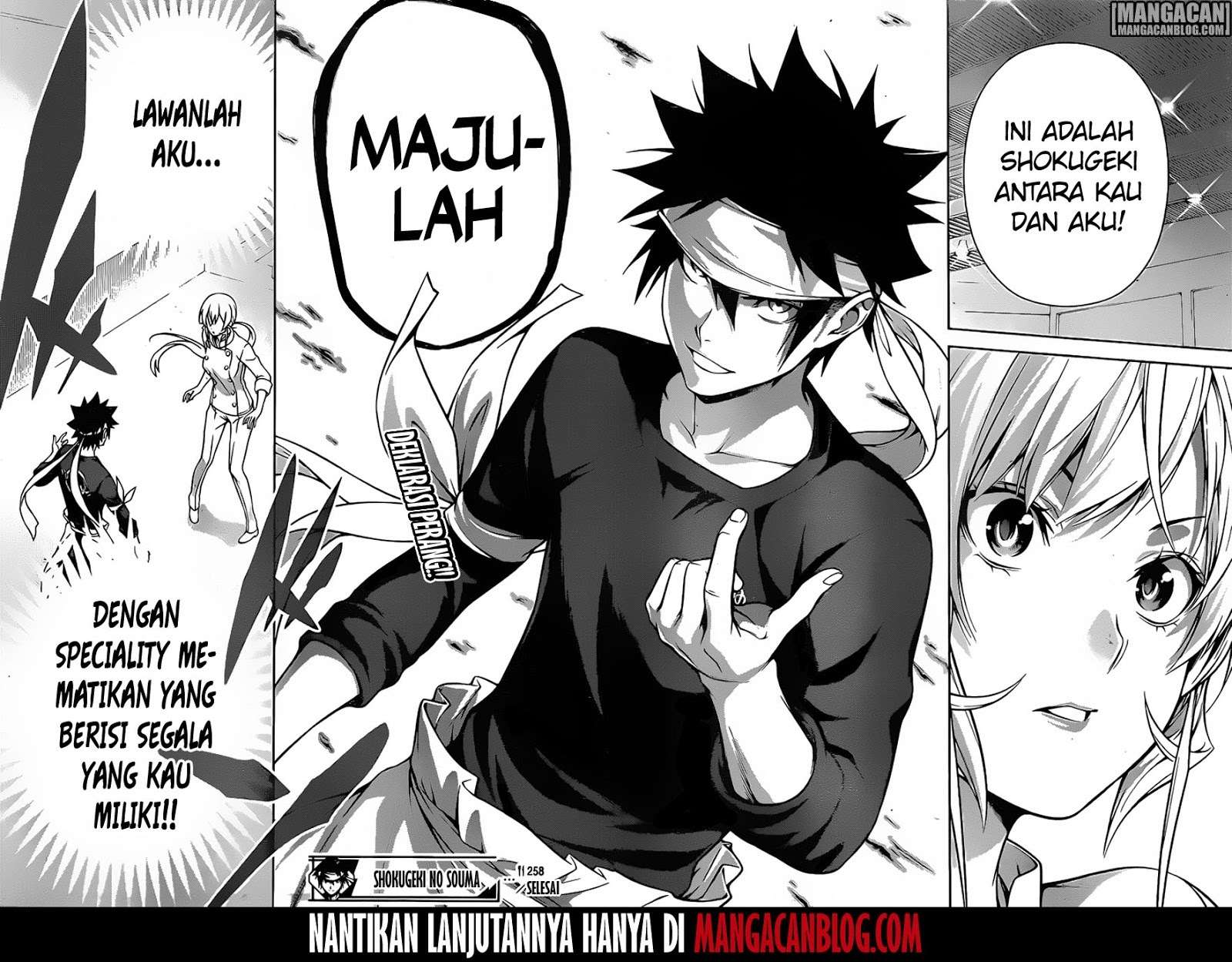 Shokugeki no Souma Chapter 258 Gambar 19