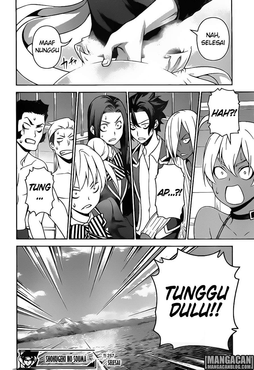 Shokugeki no Souma Chapter 257 Gambar 20