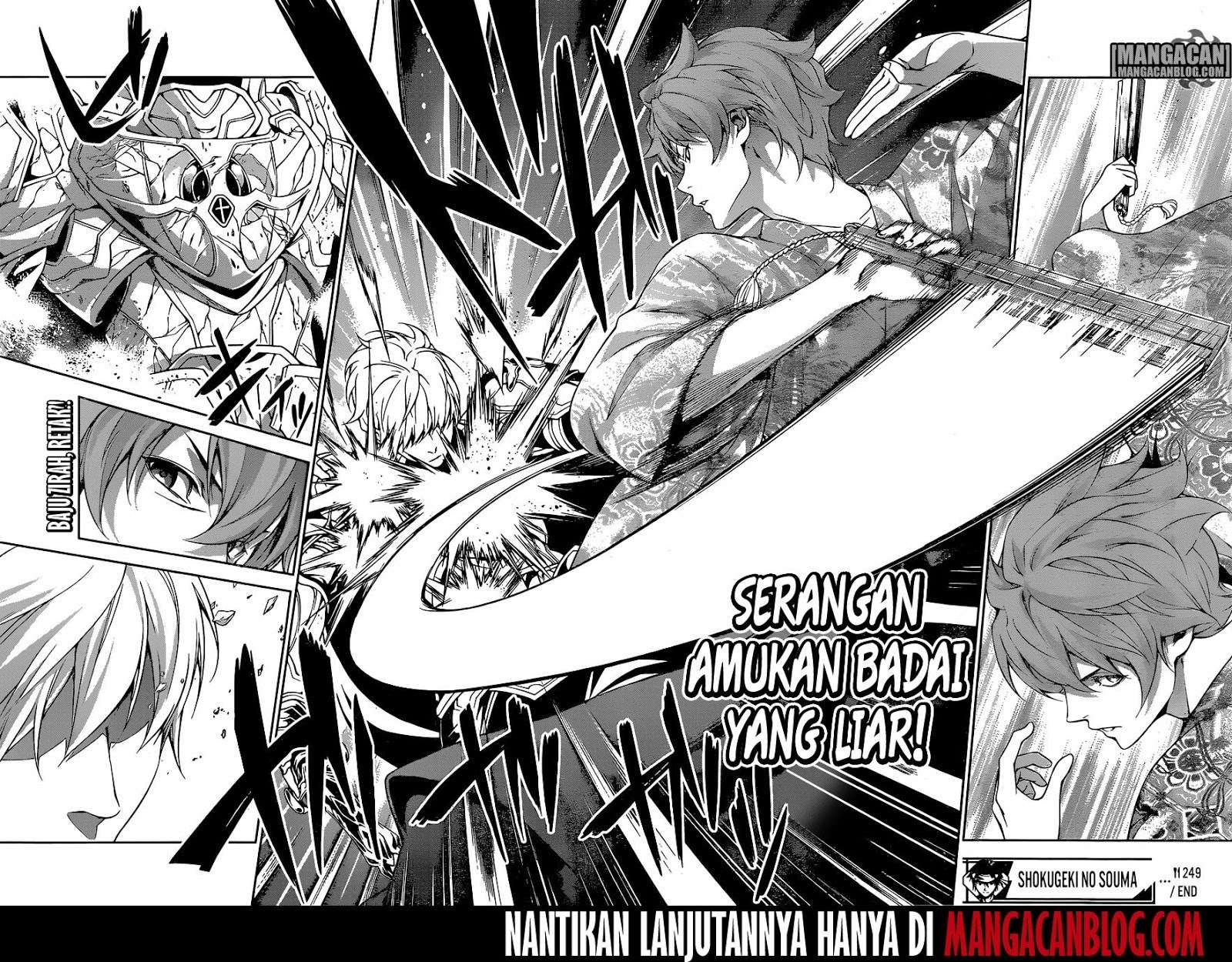 Shokugeki no Souma Chapter 249 Gambar 19