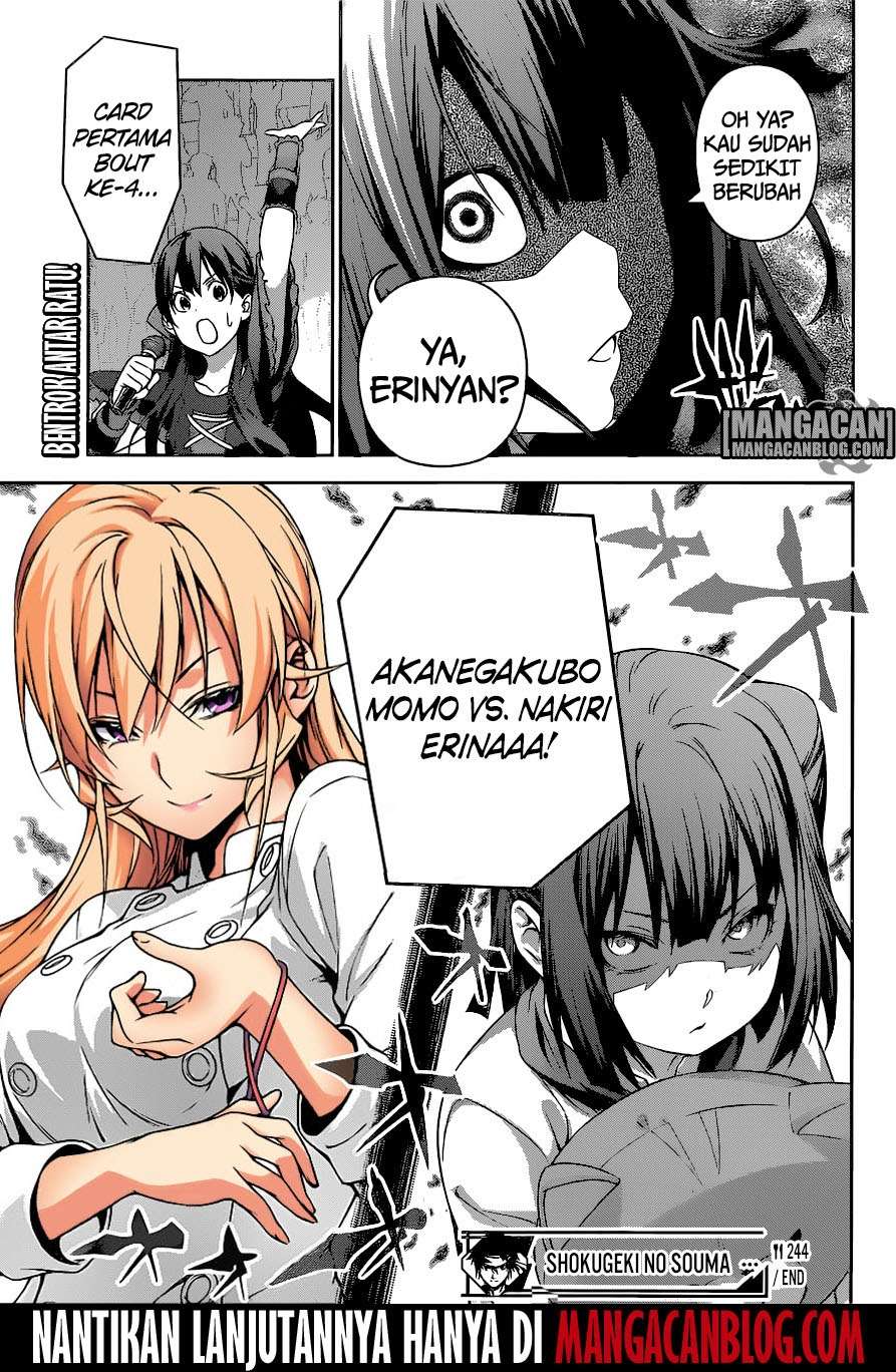 Shokugeki no Souma Chapter 244 Gambar 19