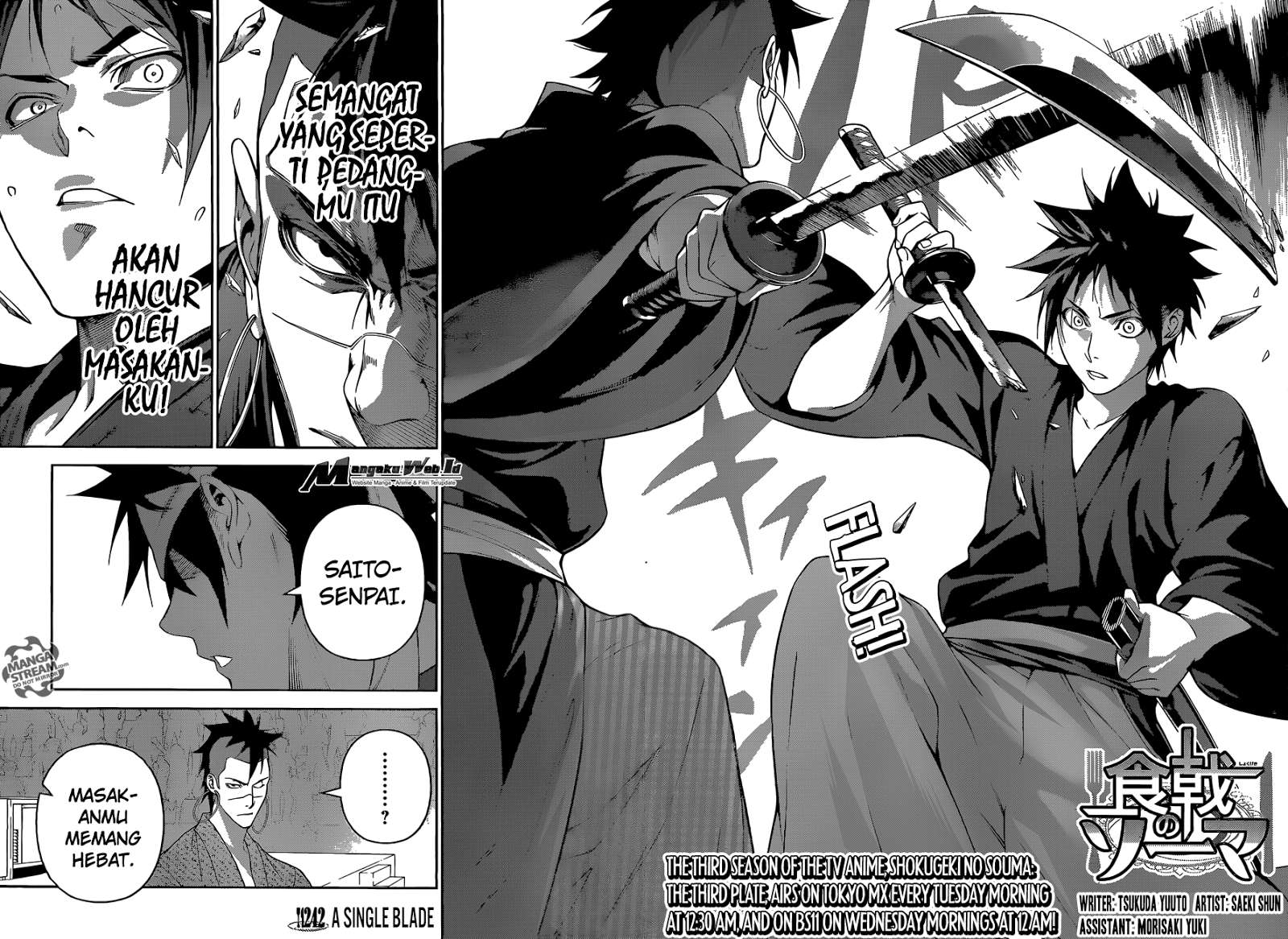 Baca Manga Shokugeki no Souma Chapter 242 Gambar 2