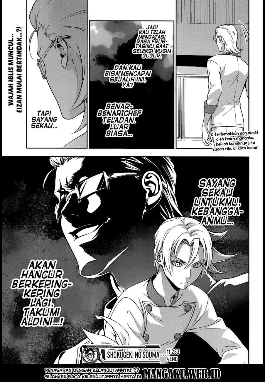 Shokugeki no Souma Chapter 233 Gambar 19