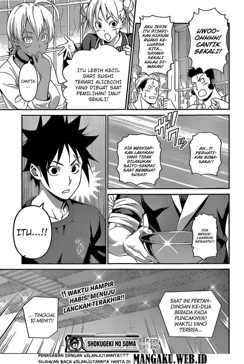 Shokugeki no Souma Chapter 225 Gambar 20