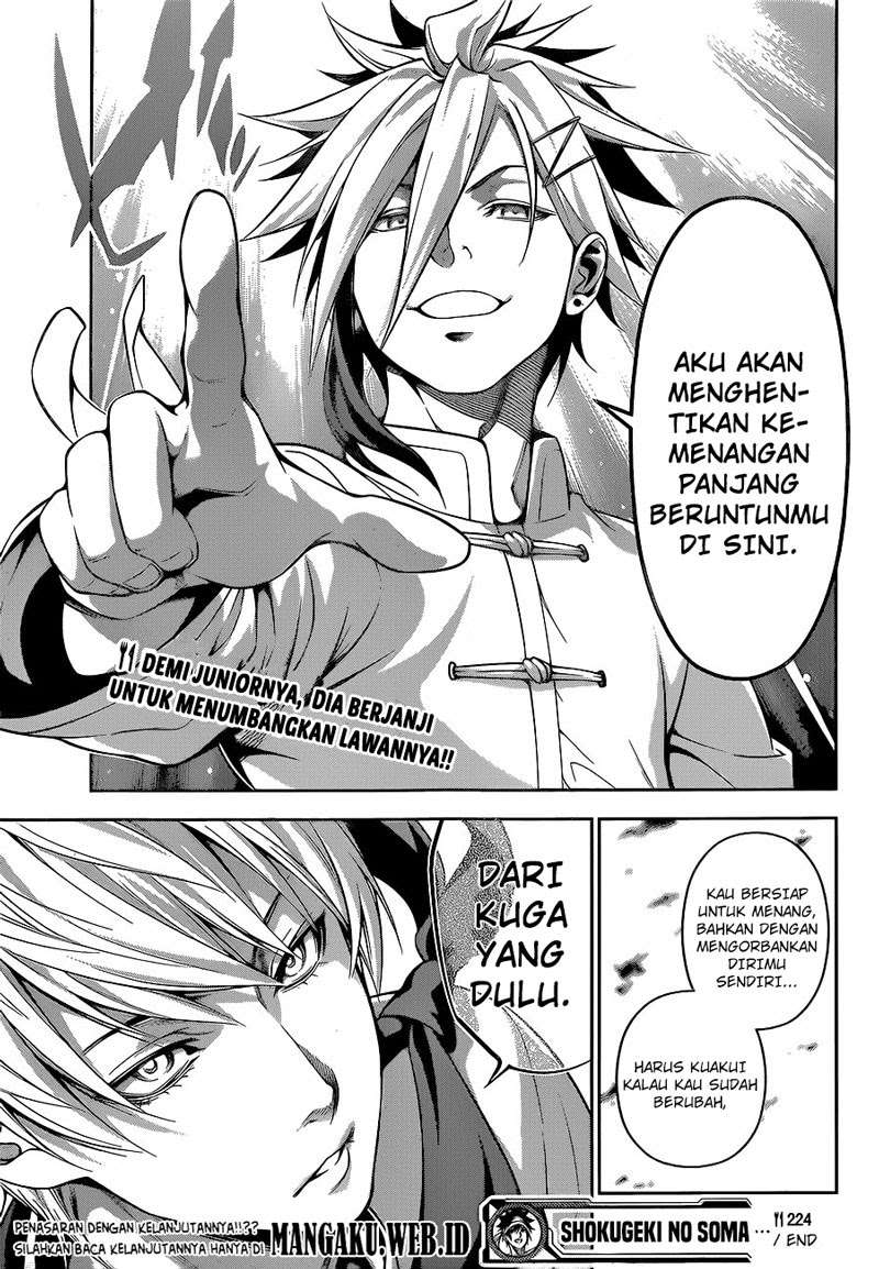 Shokugeki no Souma Chapter 224 Gambar 17