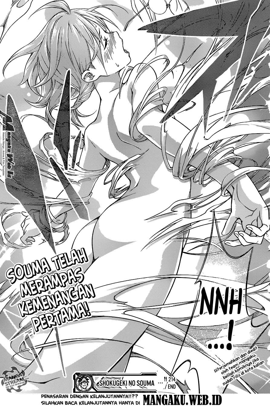 Shokugeki no Souma Chapter 214 Gambar 18