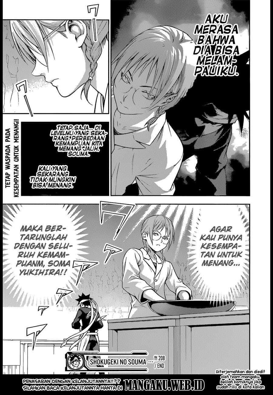 Shokugeki no Souma Chapter 208 Gambar 21