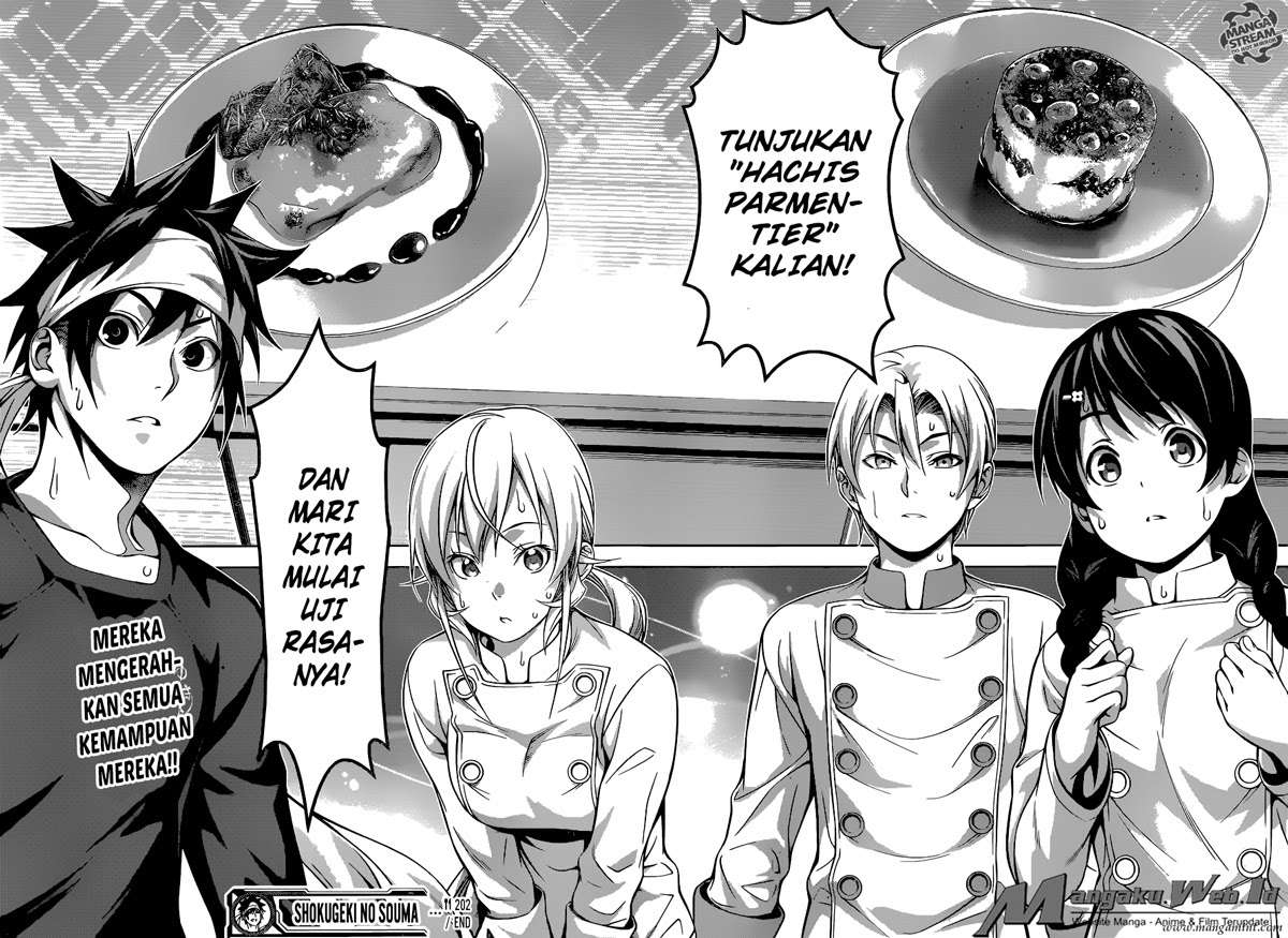 Shokugeki no Souma Chapter 202 Gambar 17