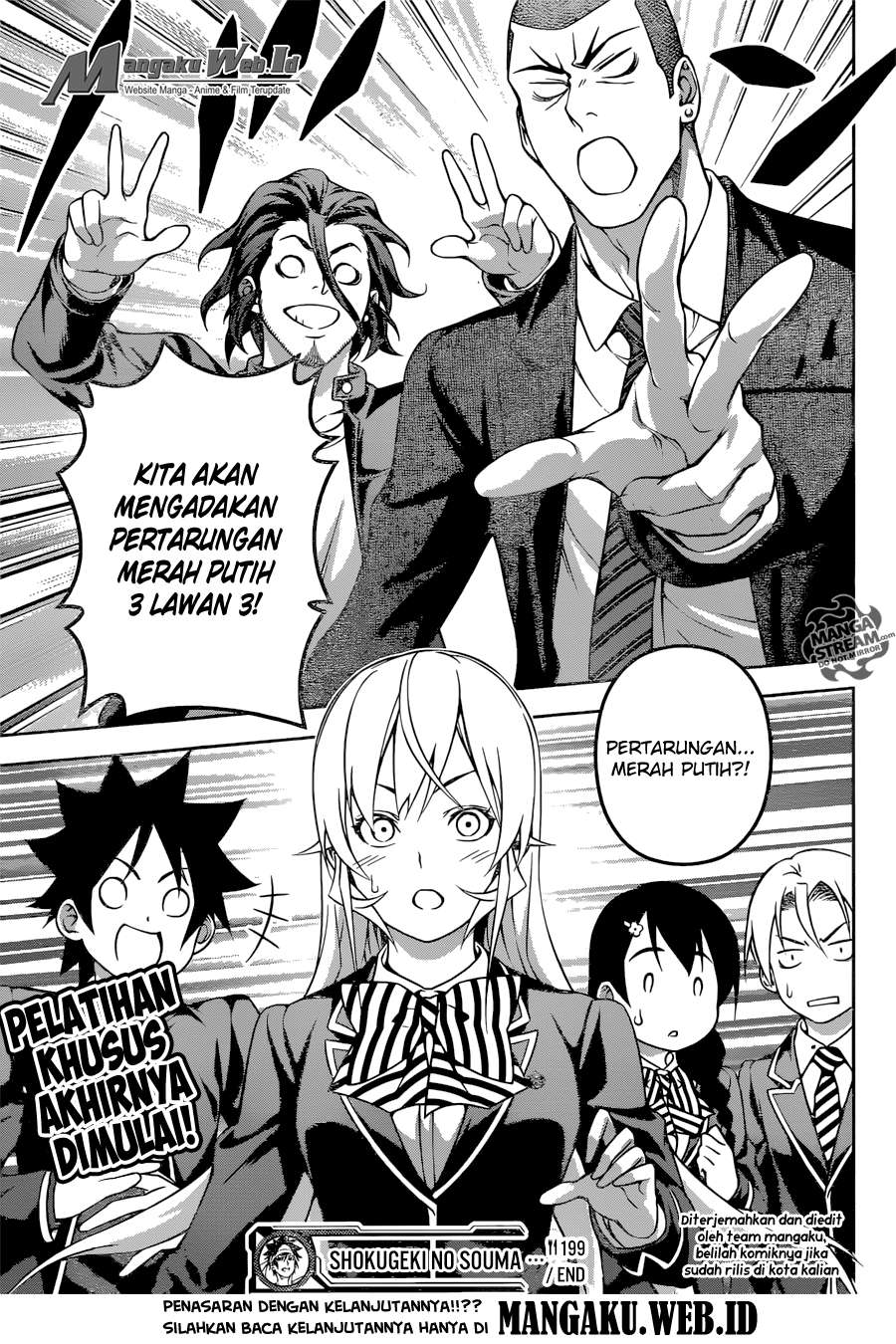 Shokugeki no Souma Chapter 199 Gambar 17
