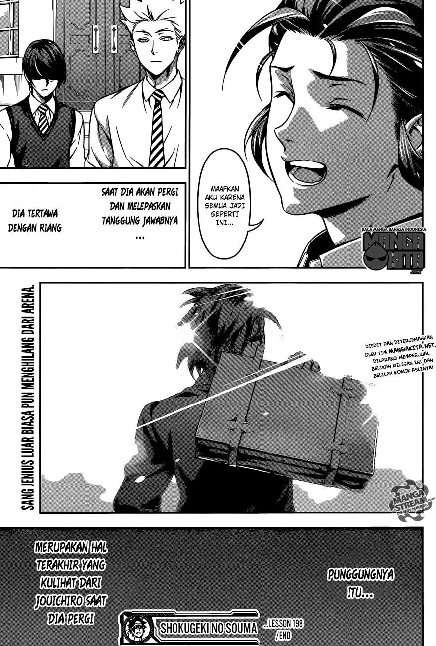 Shokugeki no Souma Chapter 198 Gambar 19