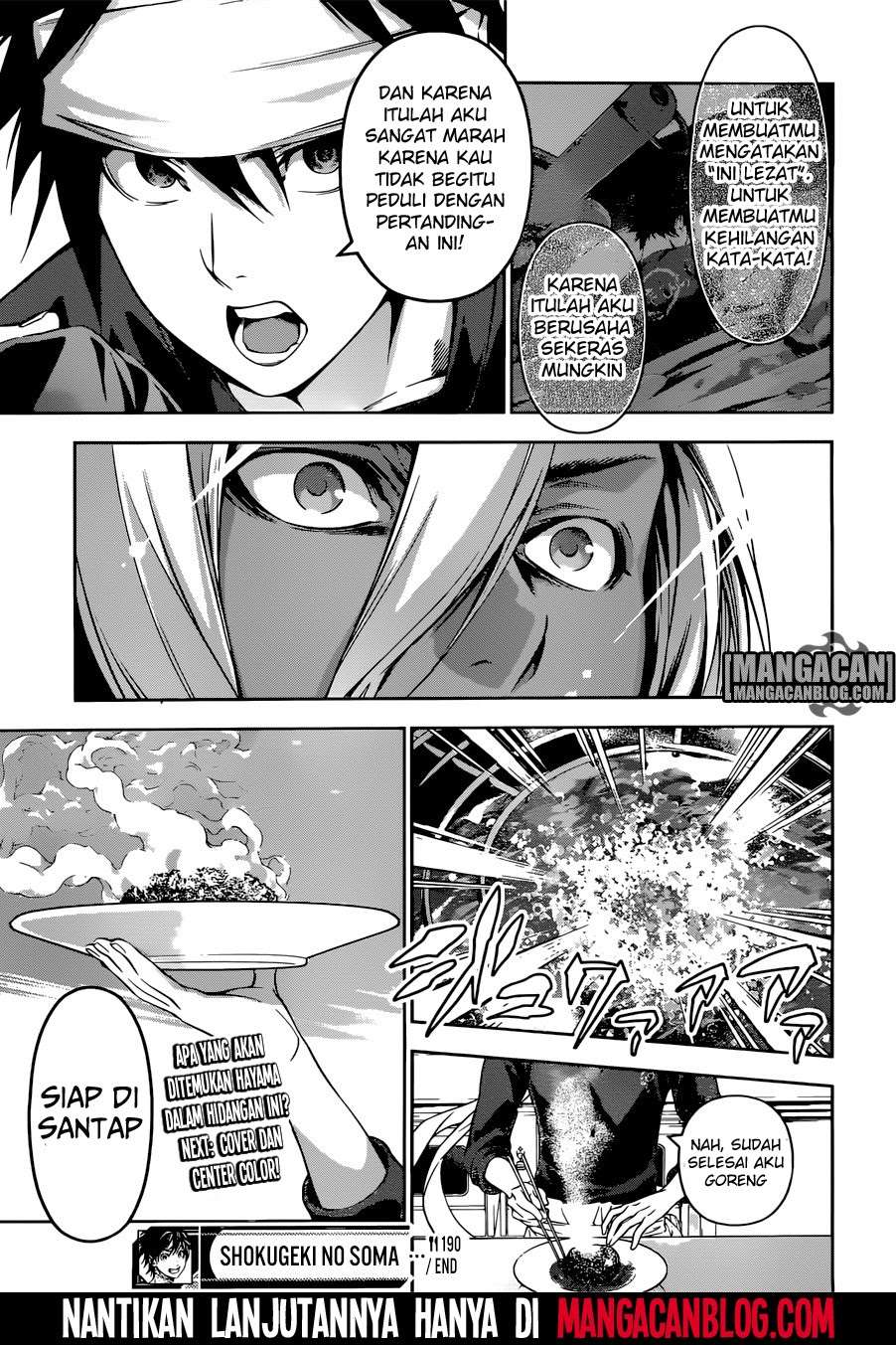 Shokugeki no Souma Chapter 190 Gambar 19