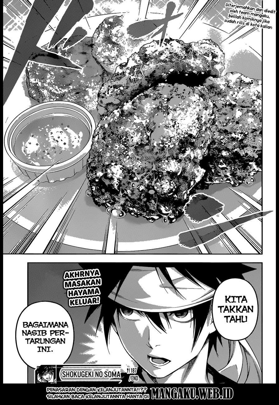 Shokugeki no Souma Chapter 187 Gambar 20