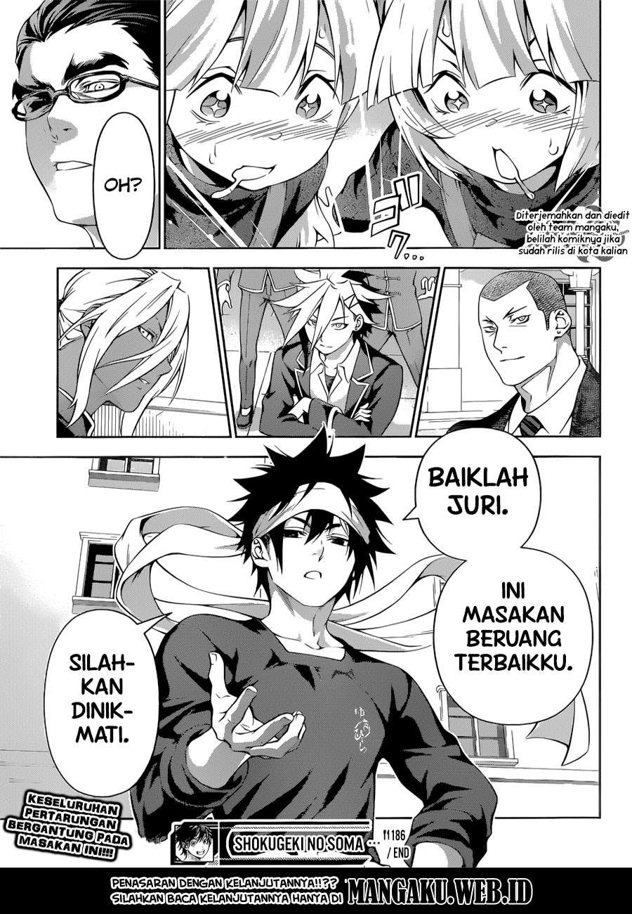 Shokugeki no Souma Chapter 186 Gambar 20