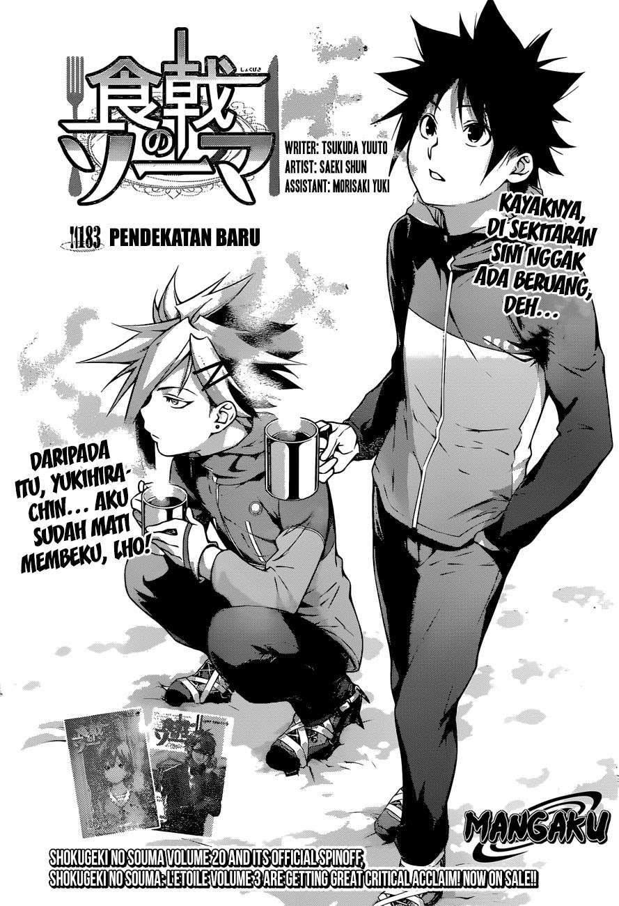 Baca Manga Shokugeki no Souma Chapter 183 Gambar 2