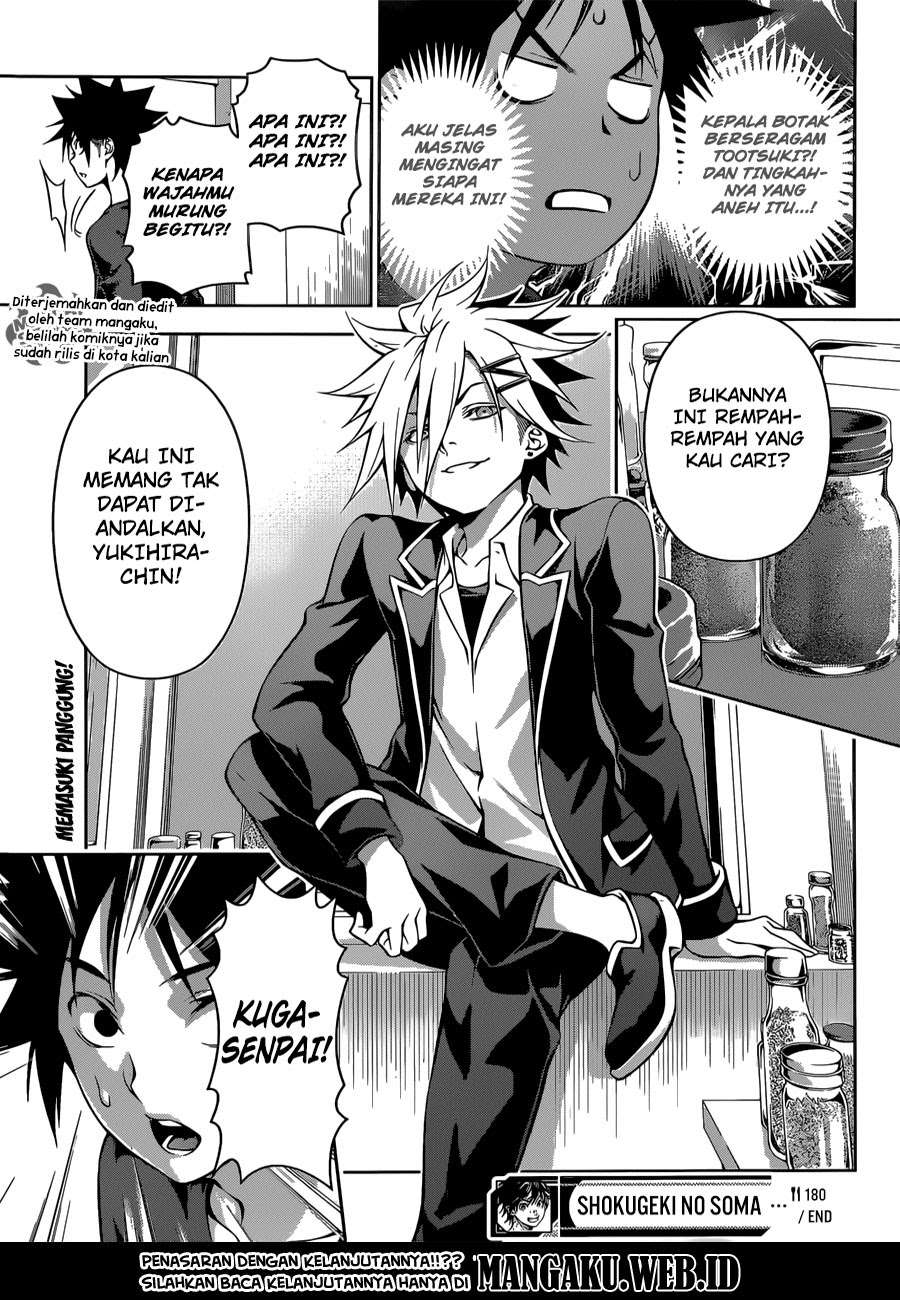 Shokugeki no Souma Chapter 180 Gambar 19