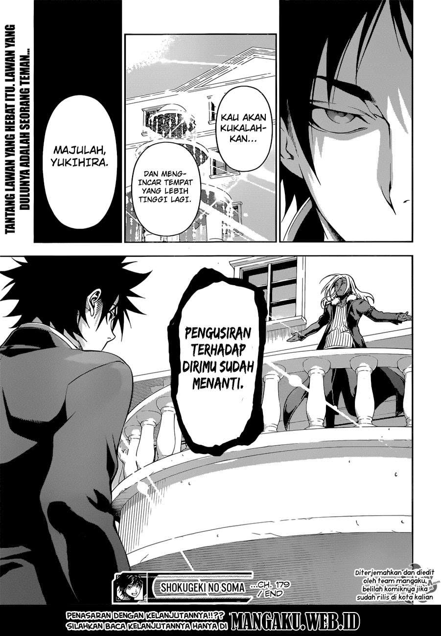 Shokugeki no Souma Chapter 179 Gambar 19