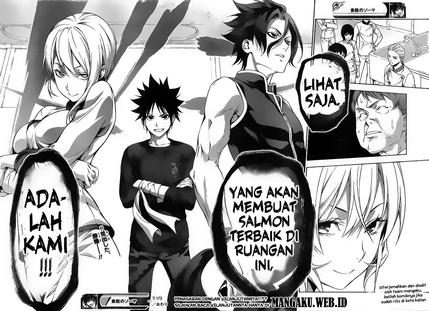 Shokugeki no Souma Chapter 173 Gambar 19