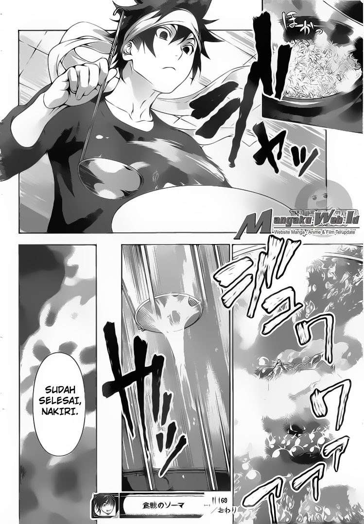 Shokugeki no Souma Chapter 169 Gambar 18